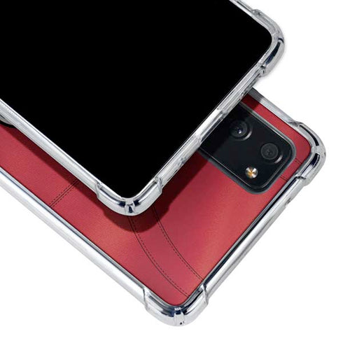 University of Georgia Red Jersey Galaxy S20 FE Clear Case